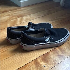 Vans Black Classic Slip-On Sneakers